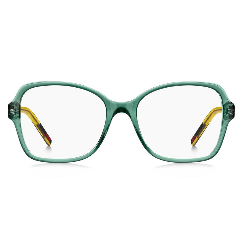 Green Acetate Glasses (Frames)GLASSES HUGO WOMEN HG1267GP7F317 (Lens/Bridge/Temple) 53/17/140 mm.Material: ACETATE.Colour: GREEN.Measures (Lens/Bridge/Temple): 53/17/140mm..Green Acetate Glasses (Frames)${tagsHugo BossAulae Green Acetate Frames Hugo BossA