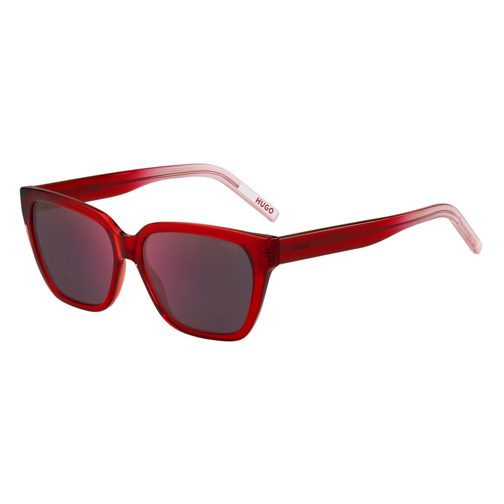 Red Acetate SunglassesSUNGLASSES HUGO WOMEN HG1264S92YF6A (Lens/Bridge/Temple) 56/17/140 mm.Material: ACETATE.Colour: RED.Measures (Lens/Bridge/Temple): 56/17/140mm.RED.100% UV PROTECTIONRed Acetate Sunglasses${tagsHugo BossAulae Red Acetate Sunglasses Hu