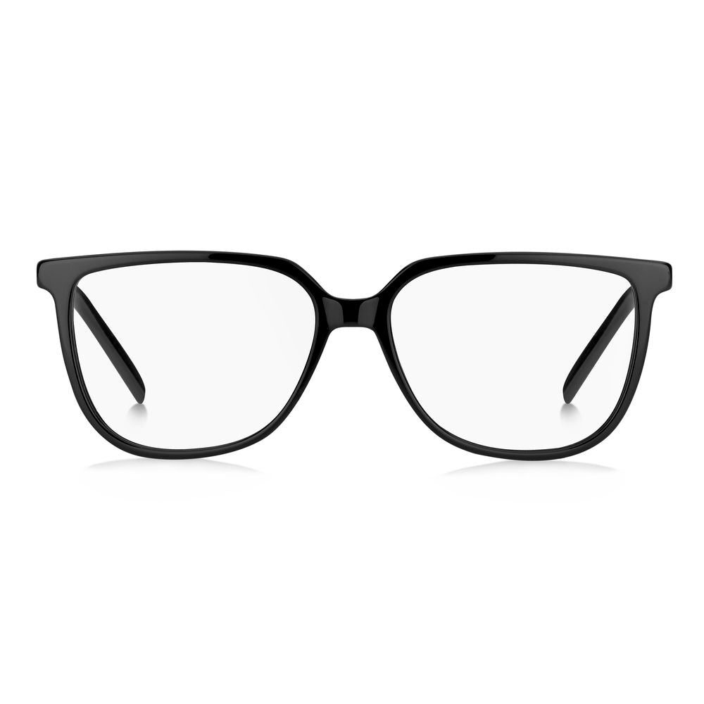 Black Acetate Glasses (Frames)GLASSES HUGO WOMEN HG-1136-807 (Lens/Bridge/Temple) 54/15/145 mm.Material: ACETATE.Colour: Black.Measures (Lens/Bridge/Temple): 54/15/145mm..Black Acetate Glasses (Frames)${tagsHugo BossAulae Black Acetate Glasses (Frames) Hu
