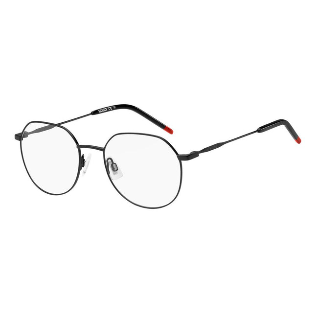 Black Metal Glasses (Frames)GLASSES HUGO WOMEN HG-1186-807 (Lens/Bridge/Temple) 52/19/140 mm.Material: METAL.Colour: Black.Measures (Lens/Bridge/Temple): 52/19/140mm..Black Metal Glasses (Frames)${tagsHugo BossAulae Black Metal Glasses (Frames) Hugo BossA