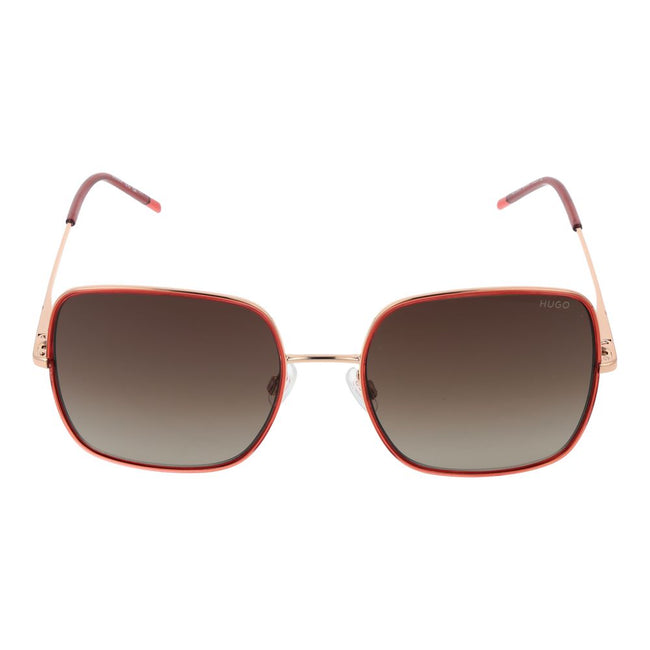 Red Metal SunglassesGender Women Main color Red Frame color Red Frame material Metal Rim Style Full-Rim Lenses Color Brown Lenses Material Plastic Lenses Effect Gradient Lenses width 58 Size 58-20-145 Lenses Height 55 Bridge width 20 Frame width 145 Templ