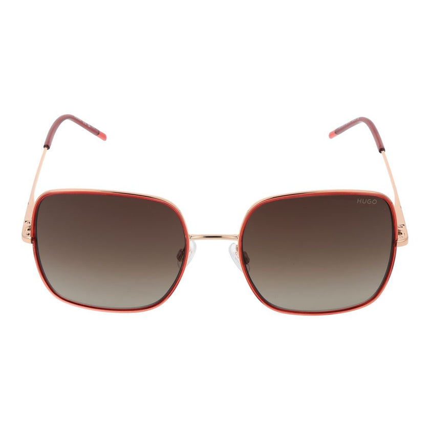 Red Metal SunglassesGender Women Main color Red Frame color Red Frame material Metal Rim Style Full-Rim Lenses Color Brown Lenses Material Plastic Lenses Effect Gradient Lenses width 58 Size 58-20-145 Lenses Height 55 Bridge width 20 Frame width 145 Templ