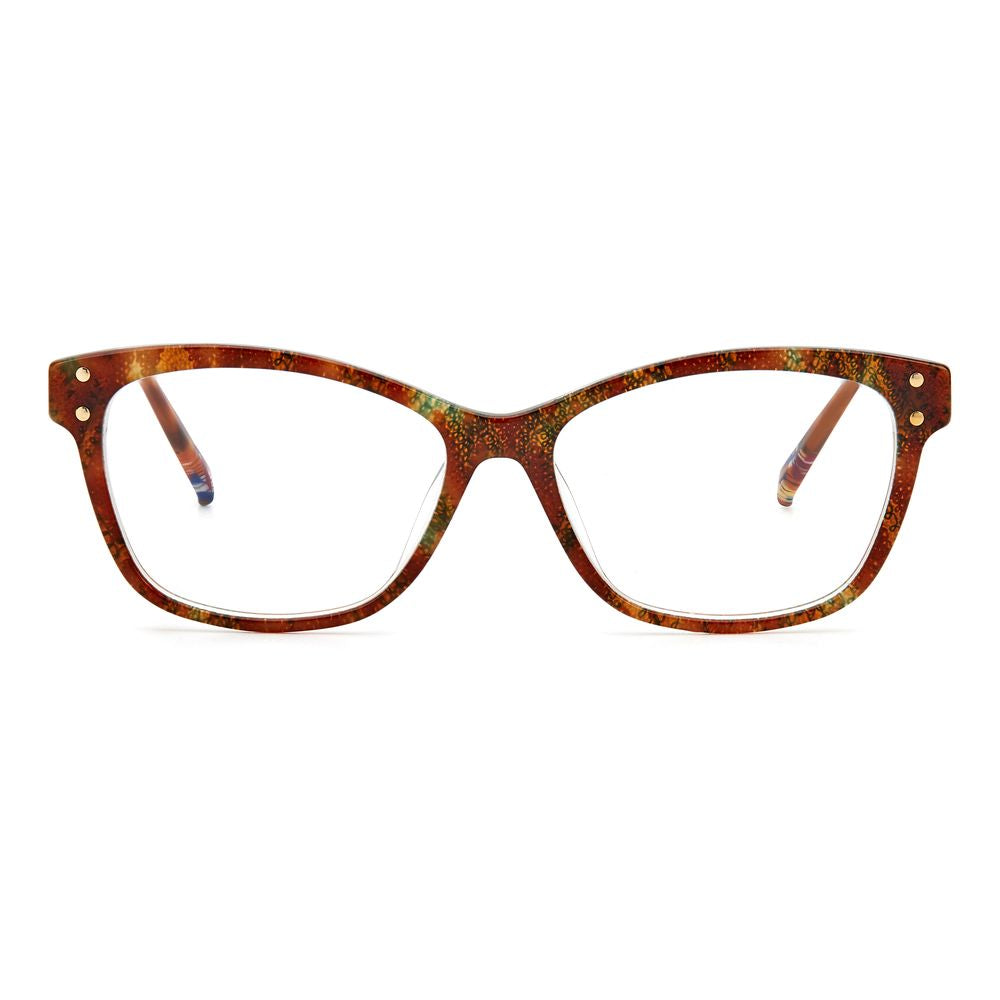 Bicolor Acetate Glasses (Frames)GLASSES MISSONI WOMEN MIS-0006-2NL (Lens/Bridge/Temple) 53/15/140 mm.Material: ACETATE.Colour: HVPTTGRN.Measures (Lens/Bridge/Temple): 53/15/140mm..Bicolor Acetate Glasses (Frames)${tagsMissoniAulae Bicolor Acetate Glasses