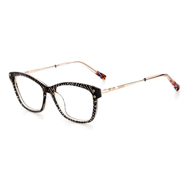 Bicolor Acetate Glasses (Frames)GLASSES MISSONI WOMEN MIS-0006-KDX (Lens/Bridge/Temple) 53/15/140 mm.Material: ACETATE.Colour: Blacknude.Measures (Lens/Bridge/Temple): 53/15/140mm..Bicolor Acetate Glasses (Frames)${tagsMissoniAulae Bicolor Acetate Glasses