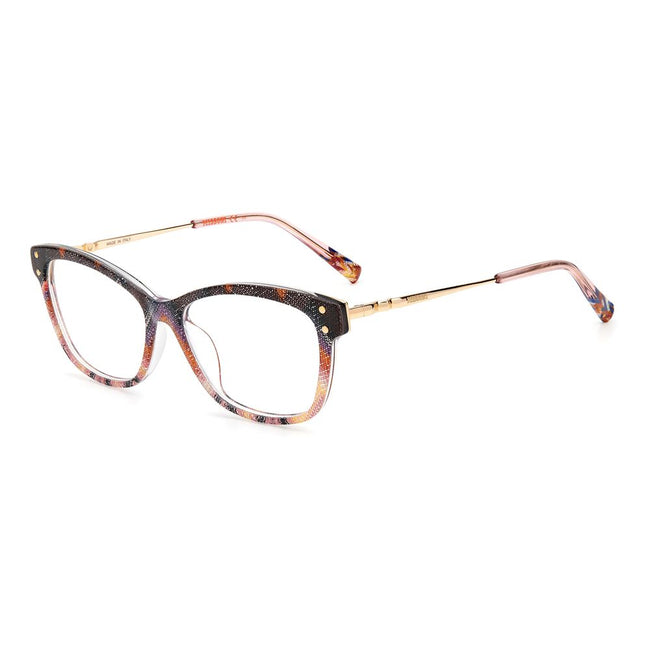 Bicolor Acetate Glasses (Frames)GLASSES MISSONI WOMEN MIS-0006-OBL (Lens/Bridge/Temple) 53/15/140 mm.Material: ACETATE.Colour: PTTRN PNK.Measures (Lens/Bridge/Temple): 53/15/140mm..Bicolor Acetate Glasses (Frames)${tagsMissoniAulae Bicolor Acetate Glasses