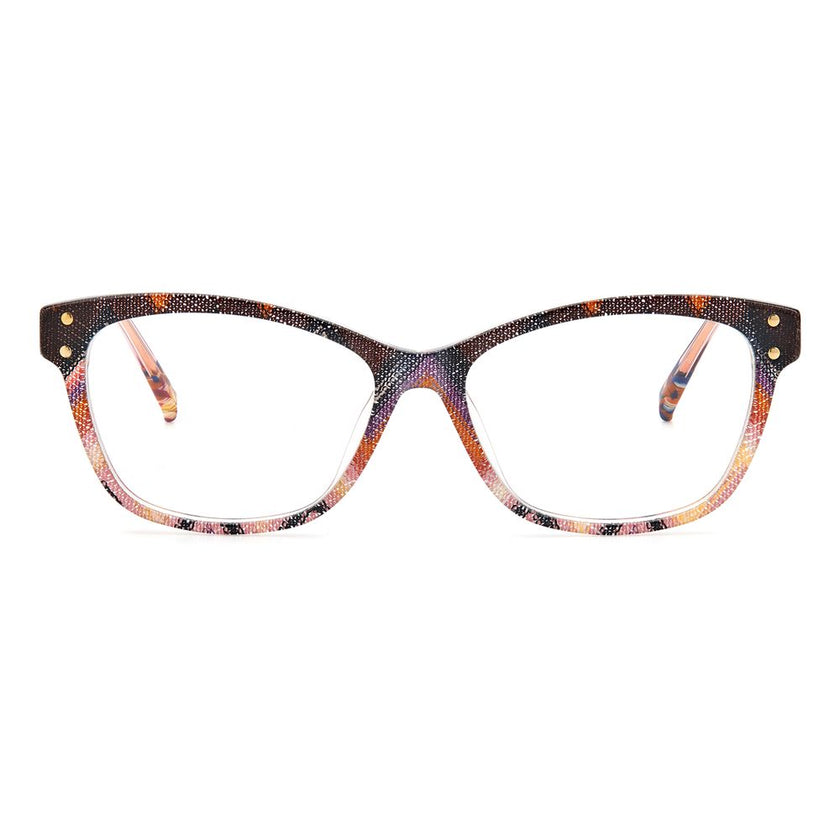 Bicolor Acetate Glasses (Frames)GLASSES MISSONI WOMEN MIS-0006-OBL (Lens/Bridge/Temple) 53/15/140 mm.Material: ACETATE.Colour: PTTRN PNK.Measures (Lens/Bridge/Temple): 53/15/140mm..Bicolor Acetate Glasses (Frames)${tagsMissoniAulae Bicolor Acetate Glasses