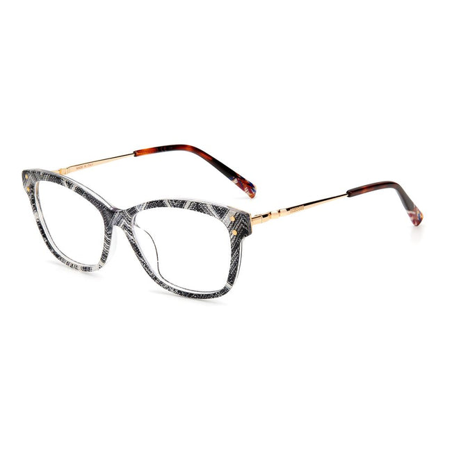 Bicolor Acetate Glasses (Frames)GLASSES MISSONI WOMEN MIS-0006-S37 (Lens/Bridge/Temple) 53/15/140 mm.Material: ACETATE.Colour: WHTBKPTTR.Measures (Lens/Bridge/Temple): 53/15/140mm..Bicolor Acetate Glasses (Frames)${tagsMissoniAulae Bicolor Acetate Glasses