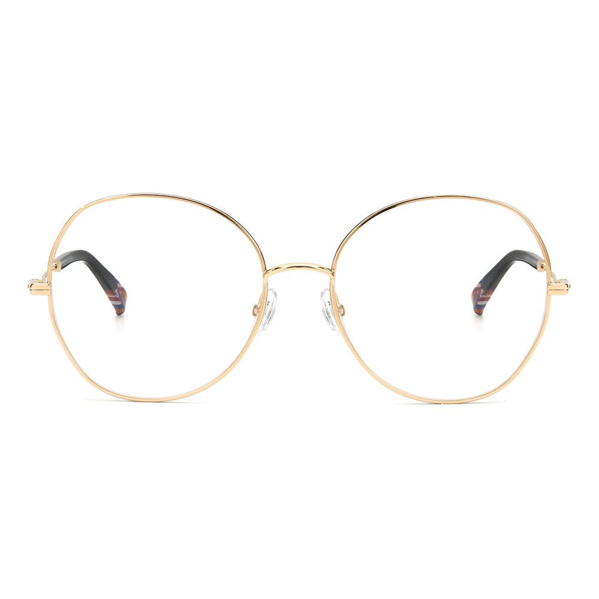 Bicolor Metal Glasses (Frames)GLASSES MISSONI WOMEN MIS-0016-2M2 (Lens/Bridge/Temple) 55/17/140 mm.Material: METAL.Colour: BLK GOLD.Measures (Lens/Bridge/Temple): 55/17/140mm..Bicolor Metal Glasses (Frames)${tagsMissoniAulae Bicolor Metal Glasses (Frames)