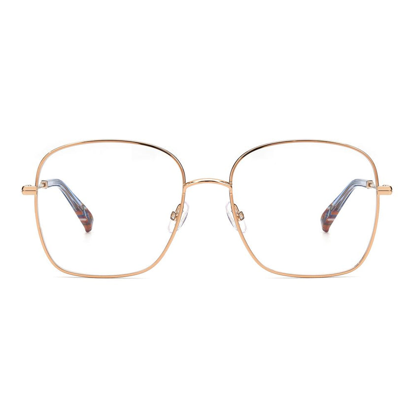Bicolor Metal Glasses (Frames)GLASSES MISSONI WOMEN MIS-0017-KY2 (Lens/Bridge/Temple) 54/17/140 mm.Material: METAL.Colour: Blue Gold.Measures (Lens/Bridge/Temple): 54/17/140mm..Bicolor Metal Glasses (Frames)${tagsMissoniAulae Bicolor Metal Glasses (Frames