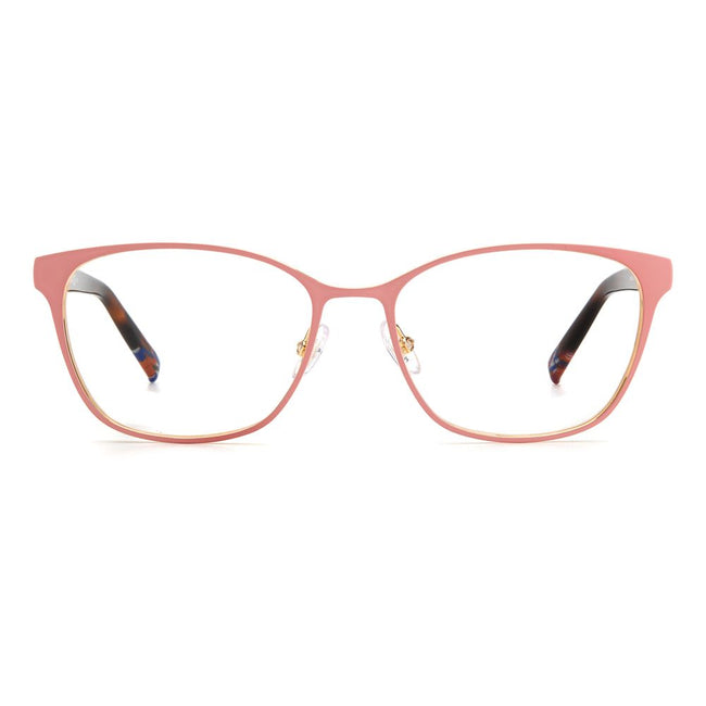 Bicolor Metal Glasses (Frames)GLASSES MISSONI WOMEN MIS-0062-BKU (Lens/Bridge/Temple) 52/16/140 mm.Material: METAL.Colour: Gold Nude.Measures (Lens/Bridge/Temple): 52/16/140mm..Bicolor Metal Glasses (Frames)${tagsMissoniAulae Bicolor Metal Glasses (Frames