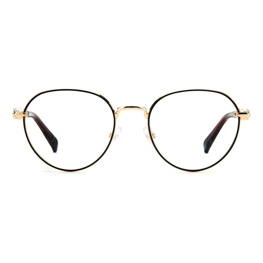 Bicolor Metal Glasses (Frames)GLASSES MISSONI WOMEN MIS-0077-2M2 (Lens/Bridge/Temple) 49/18/140 mm.Material: METAL.Colour: BLK GOLD.Measures (Lens/Bridge/Temple): 49/18/140mm..Bicolor Metal Glasses (Frames)${tagsMissoniAulae Bicolor Metal Glasses (Frames)
