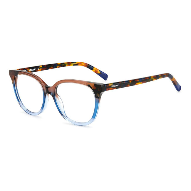 Multicolor Acetate Glasses (Frames)GLASSES MISSONI WOMEN MIS-0100-IPA (Lens/Bridge/Temple) 53/17/145 mm.Material: Acetate.Colour: Shaded Brown Blue.Measures (Lens/Bridge/Temple): 53/17/145mm..Multicolor Acetate Glasses (Frames)${tagsMissoniAulae Multicolo