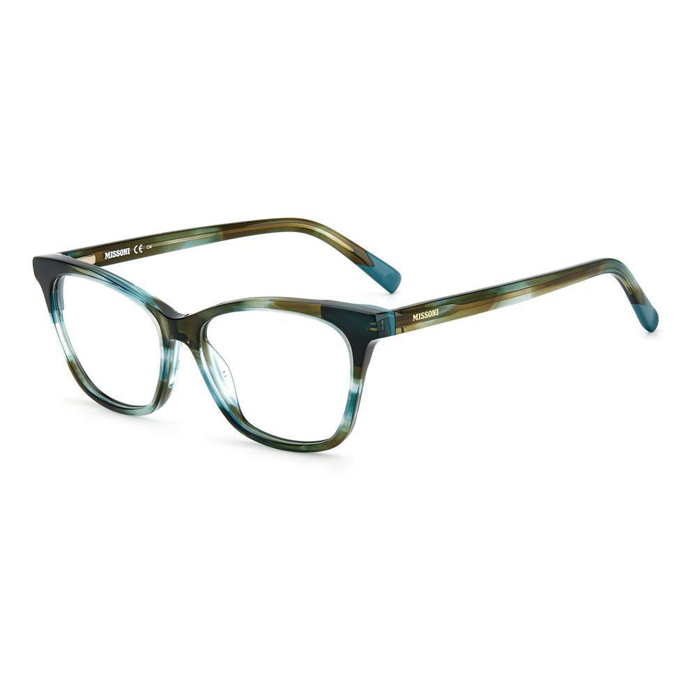 Bicolor Acetate Glasses (Frames)GLASSES MISSONI WOMEN MIS-0101-6AK (Lens/Bridge/Temple) 53/15/145 mm.Material: Acetate.Colour: Green Horn.Measures (Lens/Bridge/Temple): 53/15/145mm..Bicolor Acetate Glasses (Frames)${tagsMissoniAulae Bicolor Acetate Glasse
