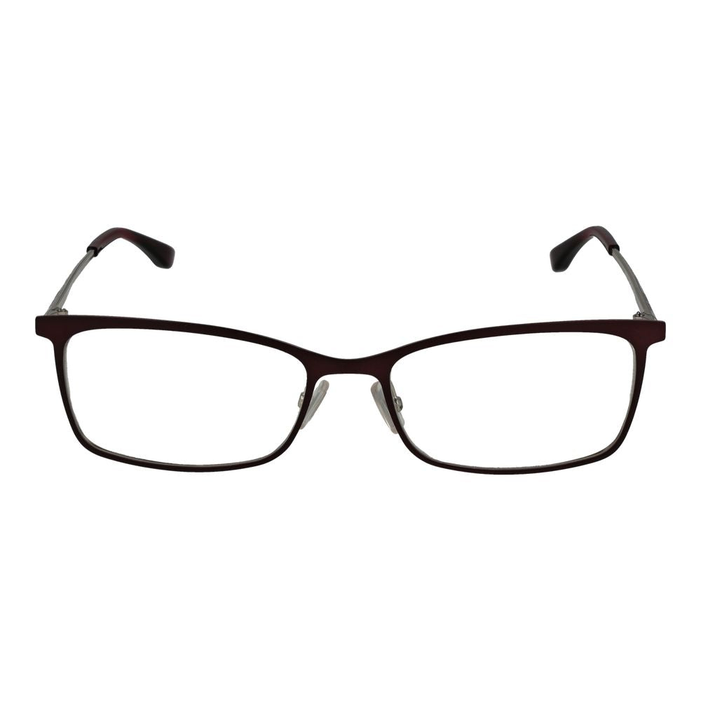 Burgundy Stainless Steel Glasses (Frames)Gender Women Main color Burgundy Filter Category None Extra None Frame color Burgundy Frame material Stainless Steel Lenses Color Demo glasses Lenses Material Plastic Style Rectangle Lenses Effect No Extra Protecti
