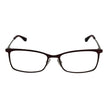 Burgundy Stainless Steel Glasses (Frames)Gender Women Main color Burgundy Filter Category None Extra None Frame color Burgundy Frame material Stainless Steel Lenses Color Demo glasses Lenses Material Plastic Style Rectangle Lenses Effect No Extra Protecti