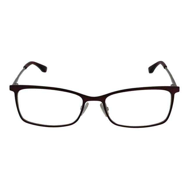 Burgundy Stainless Steel Glasses (Frames)Gender Women Main color Burgundy Filter Category None Extra None Frame color Burgundy Frame material Stainless Steel Lenses Color Demo glasses Lenses Material Plastic Style Rectangle Lenses Effect No Extra Protecti