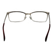 Burgundy Stainless Steel Glasses (Frames)Gender Women Main color Burgundy Filter Category None Extra None Frame color Burgundy Frame material Stainless Steel Lenses Color Demo glasses Lenses Material Plastic Style Rectangle Lenses Effect No Extra Protecti