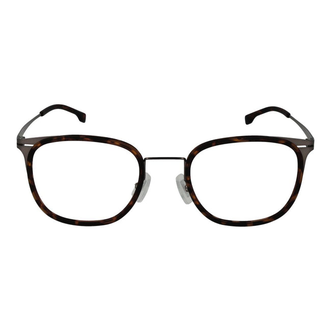 Brown Stainless Steel Glasses (Frames)Gender Men Main color Brown Filter Category None Extra None Frame color Brown Frame material Stainless Steel Lenses Color Demo glasses Lenses Material Plastic Style Rectangle Lenses Effect No Extra Protection None Len
