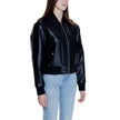 Black Polyethylene Jackets & CoatThe Calvin Klein Jeans FAUX LEATHER BOMBER J20J223546 is the perfect choice for those seeking a modern and edgy look. Crafted from a blend of 60% polyurethane and 40% polyester, this jacket offers a sophisticated appearanc