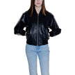 Black Polyethylene Jackets & CoatThe Calvin Klein Jeans FAUX LEATHER BOMBER J20J223546 is the perfect choice for those seeking a modern and edgy look. Crafted from a blend of 60% polyurethane and 40% polyester, this jacket offers a sophisticated appearanc