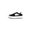 Black Leather Platform SneakersThe Calvin Klein BOLD PLATF LOW MIX YW0YW01604 women’s sneakers are the perfect blend of style and comfort. Made from 100% leather, these shoes feature a modern and appealing design, ideal for those who want a touch of elega