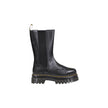 Black Leather BootThe Dr. Martens Audrick Chelsea Tall Nappa Lux 30966001 boots embody the essence of contemporary urban style, designed for women seeking both character and comfort in a single model. Made from 100% premium leather, these tall boots featu