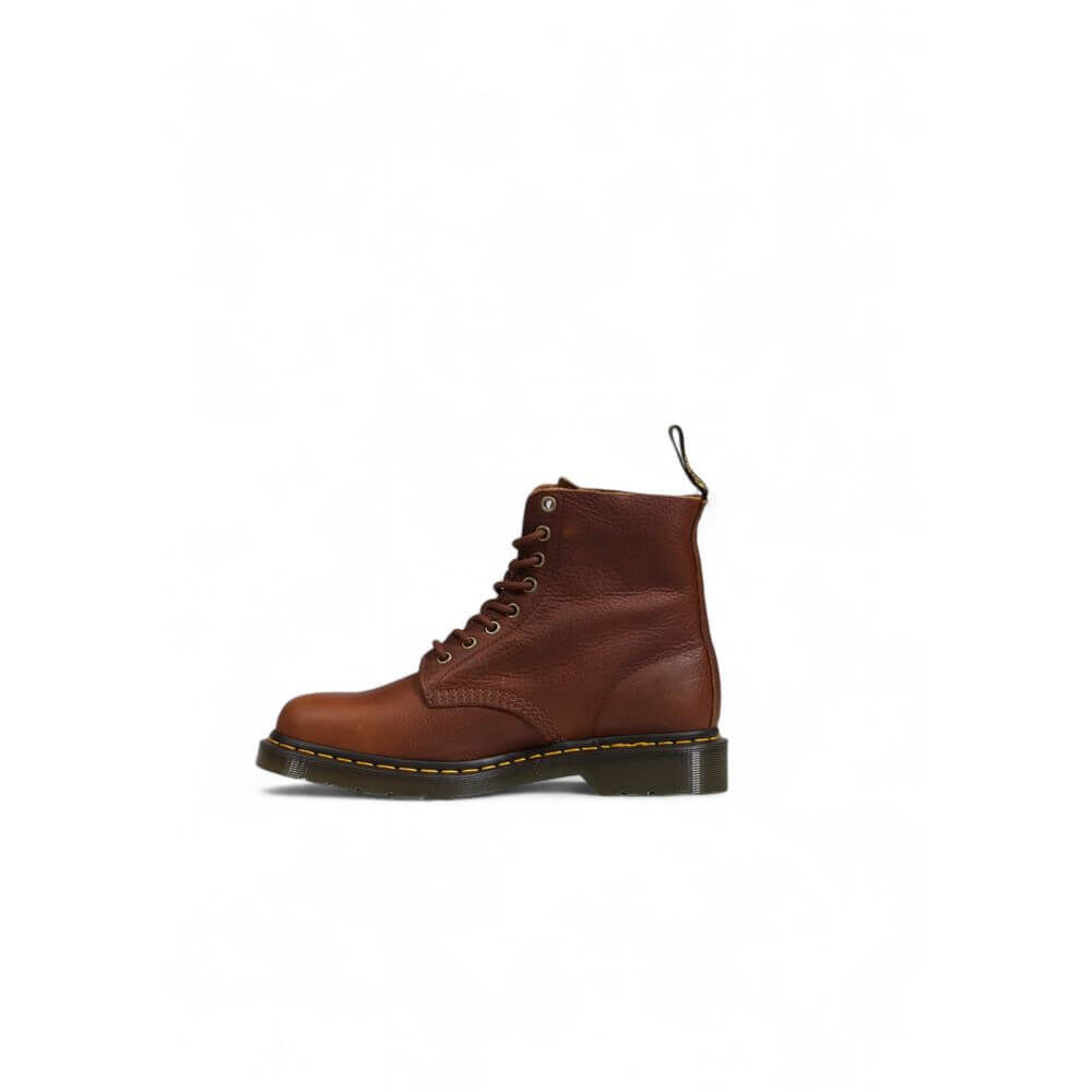 Brown Leather Athletic SneakersThe Dr. Martens 1460 Pascal Ambassador boots are a timeless icon, perfect for those who want to combine character and comfort. Crafted entirely from high-quality leather, these boots feature a sturdy upper with a subtly pebb