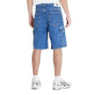 Blue Cotton Bermuda ShortsThe Calvin Klein Jeans men’s bermuda shorts J30J324877 90’S LOOSE are the ideal choice for those seeking a casual and contemporary look. Made from 80% cotton and 20% recycled cotton, they offer both comfort and sustainability. Th
