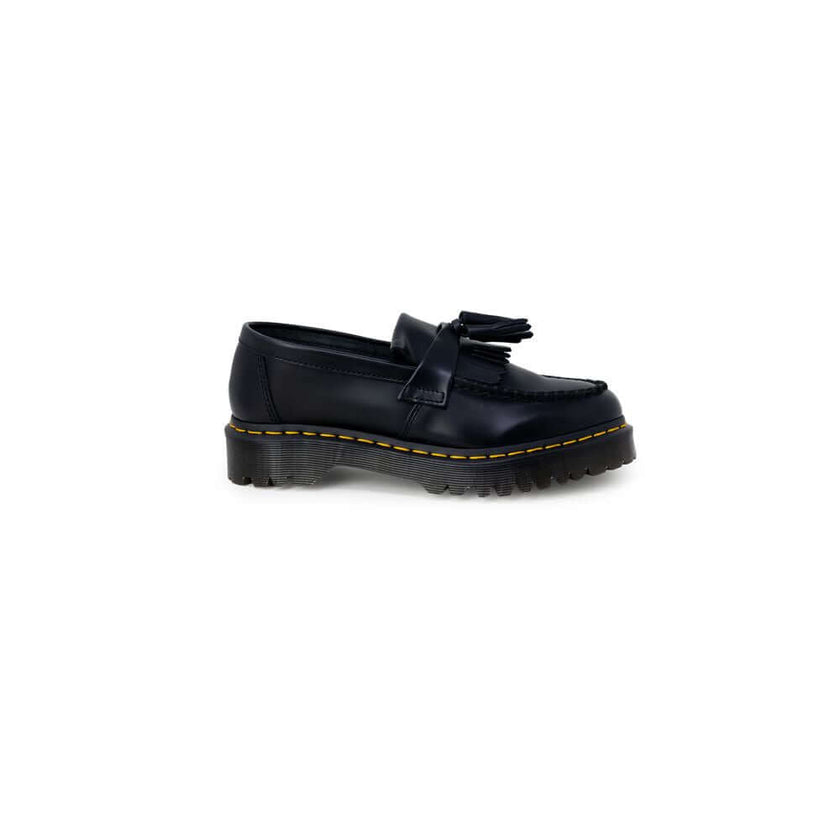 Black Leather Lace-Up BootsThe Dr. Martens Adrian Bex Smooth 26957001 women’s lace-up shoes are an icon of style and attitude. Crafted entirely from high-quality leather, these loafers feature a classic silhouette enhanced by distinctive details such as t