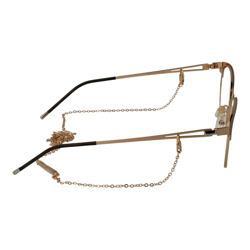 Gold Stainless Steel Glasses (Frames)Gender Women Main color Gold Filter Category None Extra Eyewear chain Frame color Gold Frame material Stainless Steel Lenses Color Demo glasses Lenses Material Plastic Style Panto Lenses Effect No Extra Protection None