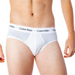 Red Cotton BriefsDiscover the comfort and timeless style of the Calvin Klein Underwear 3 Hip Brief U2661G men’s briefs. Made from a blend of 95% cotton and 5% stretch, these briefs provide a perfect fit and a soft feel against the skin. The elastic waistb