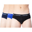 Blue Cotton BriefsDiscover the comfort and timeless style of the Calvin Klein Underwear 3 Hip Brief U2661G men’s briefs. Made from a blend of 95% cotton and 5% stretch, these briefs provide a perfect fit and a soft feel against the skin. The elastic waist