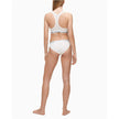 White Cotton PantieDiscover the ultimate comfort and style with the Calvin Klein Underwear BIKINI F3787E women’s briefs and thong. Made from a high-quality blend of 53% cotton, 35% modal, and 12% elastane, these pieces offer a soft and snug fit. The minim