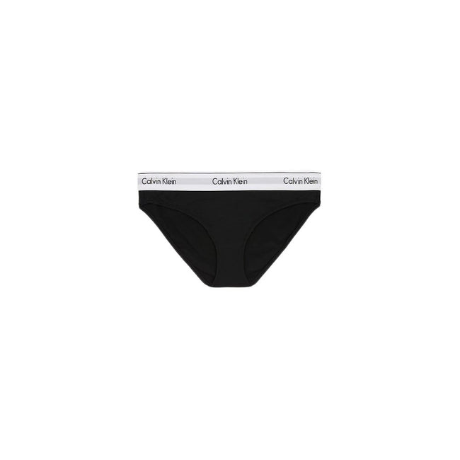 Black Cotton PantieDiscover the ultimate comfort and style with the Calvin Klein Underwear BIKINI F3787E women’s briefs and thong. Made from a high-quality blend of 53% cotton, 35% modal, and 12% elastane, these pieces offer a soft and snug fit. The minim