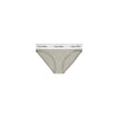 Gray Cotton PantieDiscover the ultimate comfort and style with the Calvin Klein Underwear BIKINI F3787E women’s briefs and thong. Made from a high-quality blend of 53% cotton, 35% modal, and 12% elastane, these pieces offer a soft and snug fit. The minima