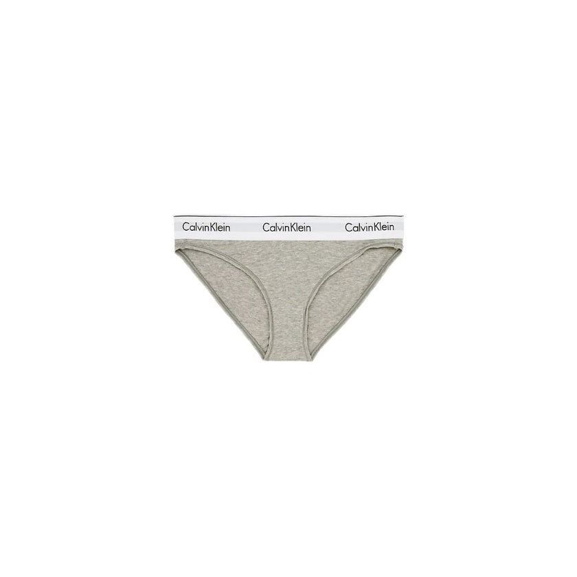 Gray Cotton PantieDiscover the ultimate comfort and style with the Calvin Klein Underwear BIKINI F3787E women’s briefs and thong. Made from a high-quality blend of 53% cotton, 35% modal, and 12% elastane, these pieces offer a soft and snug fit. The minima