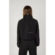 Black Polyester SweatshirtDiscover the Calvin Klein Sport HYBRID – Sherpa Pull women’s pullover, an essential piece for your sporty and casual wardrobe. Made from 100% polyester PES, this pullover offers exceptional comfort thanks to its soft and warm mat