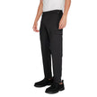 Black Recycled Polyester Joggers (Workout Pants)Discover the Calvin Klein Comfort Knit Tapered sports pants for men, model K10K113487, crafted from an innovative blend of sustainable materials. With 75% recycled polyester and 22% sustainable viscose, thes