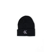 Black Recycled Polyester Cap (Baseball Hat)Discover the MONOGRAM EMBRO beanie from Calvin Klein Jeans, an essential accessory for every woman’s wardrobe. Made from 100% recycled polyester, this beanie not only provides comfort and warmth but is also a sus