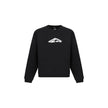 Black Cotton SweatshirtDsquared2’s cotton Sweatshirt is a casual garment with a bold and comfortable style. Made of soft cotton with a plush interior, it offers a warm and comfortable feel ideal for the cooler season. The monochrome design is enhanced by