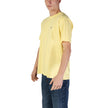 Yellow Cotton T-ShirtThe Boss men’s short-sleeved t-shirt 10189487 50515357 is crafted from 100% high-quality cotton, ensuring natural comfort and breathability for any season. This model features a regular fit, a classic crew neck, and meticulous finishi