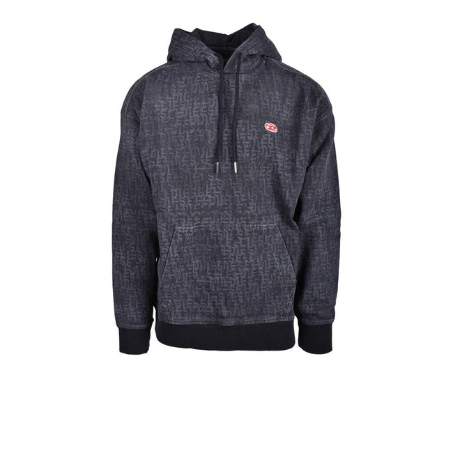 Gray Cotton HoodieThe Diesel DIEFELUAAF1ST0726997/2904 men’s hooded sweatshirt is the perfect choice for those seeking a casual and contemporary style without sacrificing comfort. Crafted from 98% cotton and 2% elastane, this hoodie provides a soft feel a
