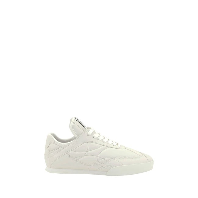 White Calf Leather Bos Taurus Low Top SneakersChloé’s Leather Kick Sneakers combine elegance and practicality in a modern, versatile design. With a flat sole, these sneakers offer all-day comfort and support. The front lace-up closure allows for an adjust