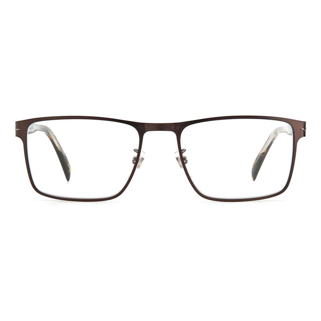 Brown Metal Glasses (Frames)GLASSES DAVID BECKHAM MAN DB-1067-05N (Lens/Bridge/Temple) 54/18/145 mm.Material: METAL.Colour: Brwnmtrut.Measures (Lens/Bridge/Temple): 54/18/145mm..Brown Metal Glasses (Frames)${tagsDavid BeckhamAulae Brown Metal Glasses (Fra