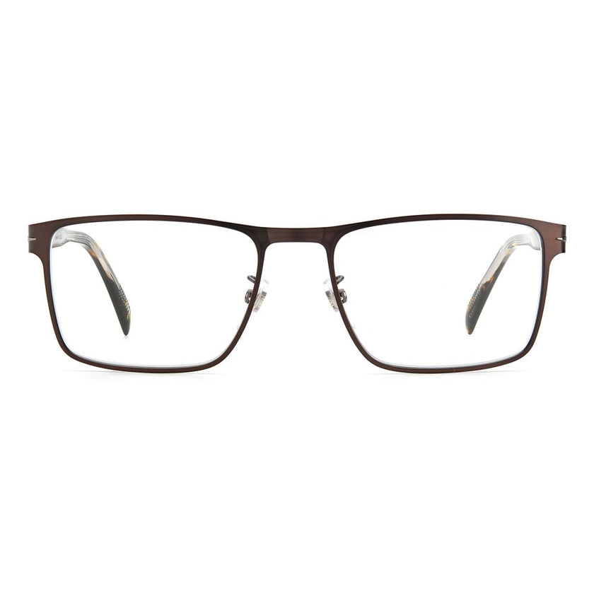Brown Metal Glasses (Frames)GLASSES DAVID BECKHAM MAN DB-1067-05N (Lens/Bridge/Temple) 54/18/145 mm.Material: METAL.Colour: Brwnmtrut.Measures (Lens/Bridge/Temple): 54/18/145mm..Brown Metal Glasses (Frames)${tagsDavid BeckhamAulae Brown Metal Glasses (Fra