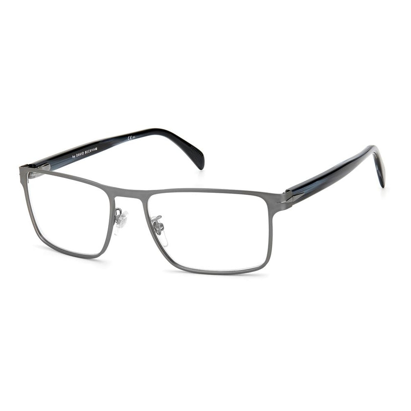Gray Metal Glasses (Frames)GLASSES DAVID BECKHAM MAN DB-1067-R80 (Lens/Bridge/Temple) 56/18/150 mm.Material: METAL.Colour: Mtdk Ruth.Measures (Lens/Bridge/Temple): 56/18/150mm..Gray Metal Glasses (Frames)${tagsDavid BeckhamAulae Gray Metal Glasses (Frames