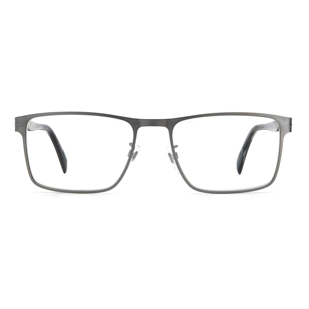 Gray Metal Glasses (Frames)GLASSES DAVID BECKHAM MAN DB-1067-R80 (Lens/Bridge/Temple) 56/18/150 mm.Material: METAL.Colour: Mtdk Ruth.Measures (Lens/Bridge/Temple): 56/18/150mm..Gray Metal Glasses (Frames)${tagsDavid BeckhamAulae Gray Metal Glasses (Frames