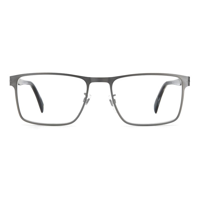 Gray Metal Glasses (Frames)GLASSES DAVID BECKHAM MAN DB-1067-R80 (Lens/Bridge/Temple) 56/18/150 mm.Material: METAL.Colour: Mtdk Ruth.Measures (Lens/Bridge/Temple): 56/18/150mm..Gray Metal Glasses (Frames)${tagsDavid BeckhamAulae Gray Metal Glasses (Frames