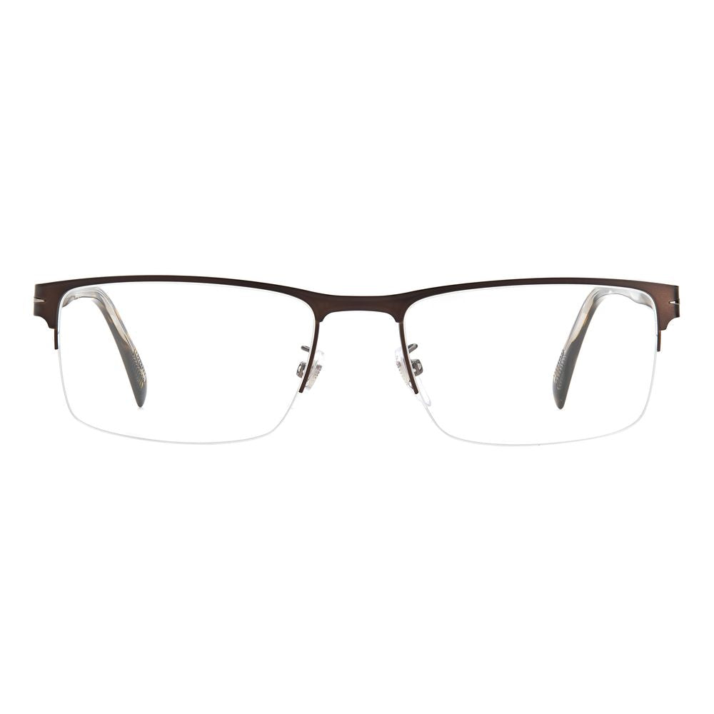 Brown Metal Glasses (Frames)GLASSES DAVID BECKHAM MAN DB-1068-05N (Lens/Bridge/Temple) 56/19/145 mm.Material: METAL.Colour: Brwnmtrut.Measures (Lens/Bridge/Temple): 56/19/145mm..Brown Metal Glasses (Frames)${tagsDavid BeckhamAulae Brown Metal Glasses (Fra