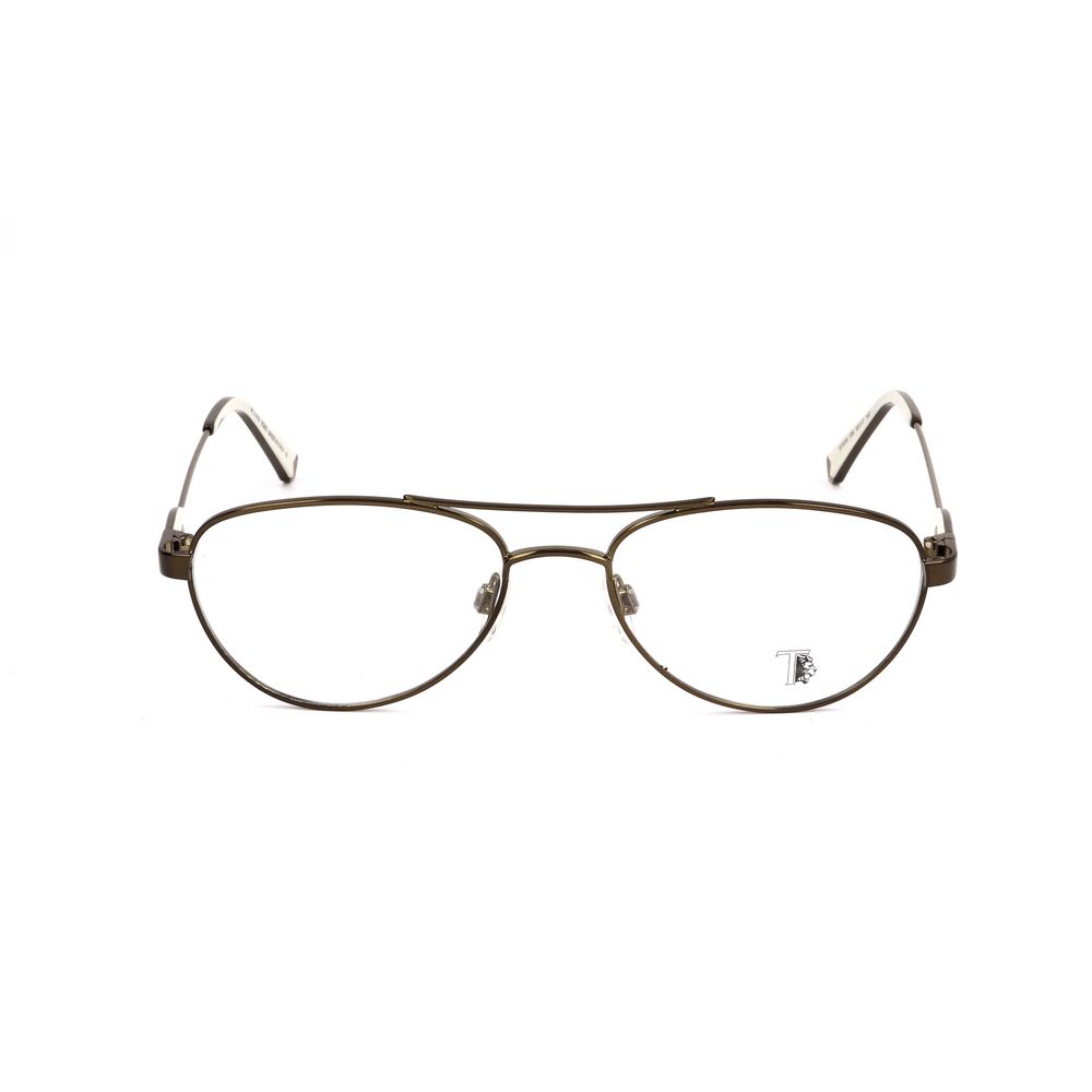 Dark Bronze Glasses with Metal Frames